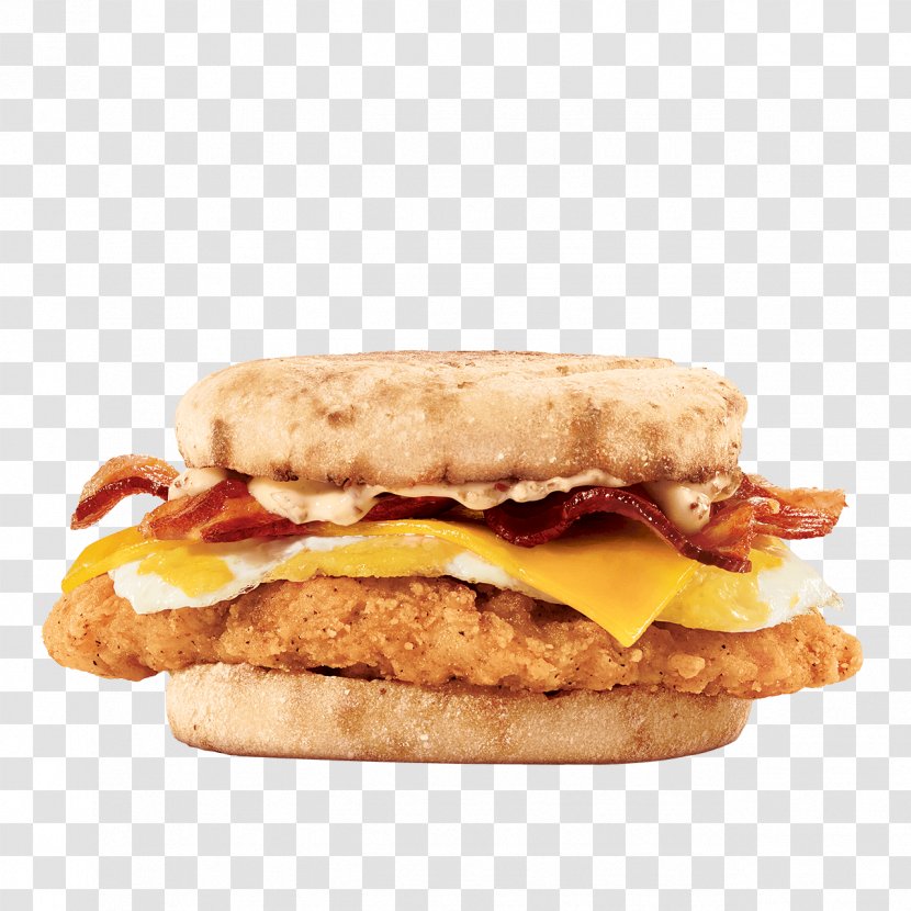 Bacon, Egg And Cheese Sandwich Chicken English Muffin - Finger Food - Crispy Transparent PNG
