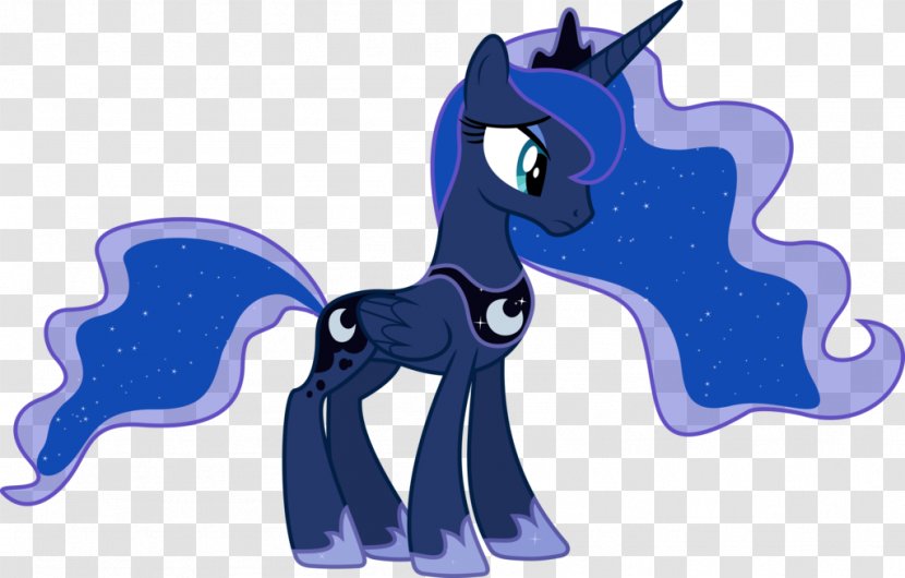Princess Luna Celestia Pony Cadance DeviantArt - My Little Friendship Is Magic Fandom - Blue Horse Cliparts Transparent PNG
