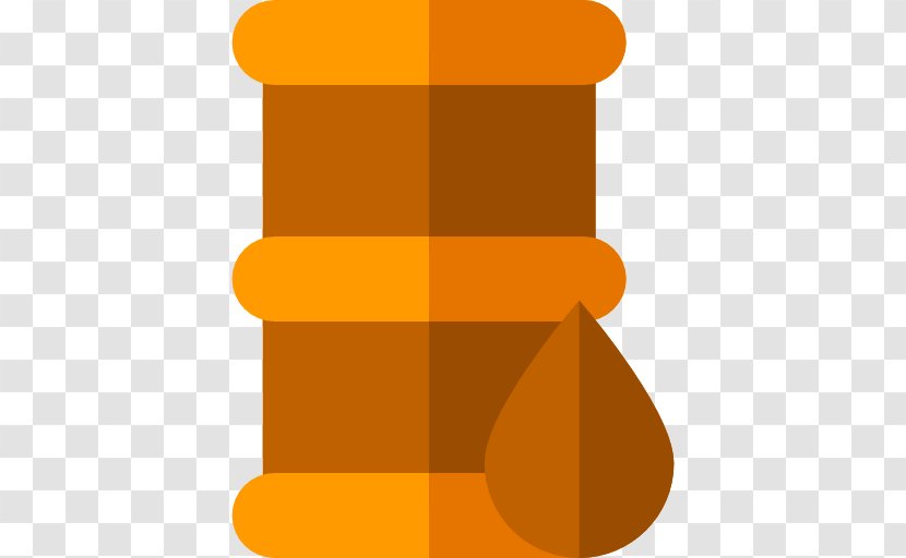 Barrels Of Gasoline - Icons Industry - Orange Transparent PNG