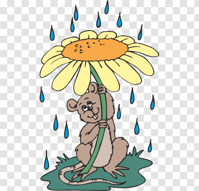 Clip Art Rain Flower Image April Shower - Carnivoran Transparent PNG