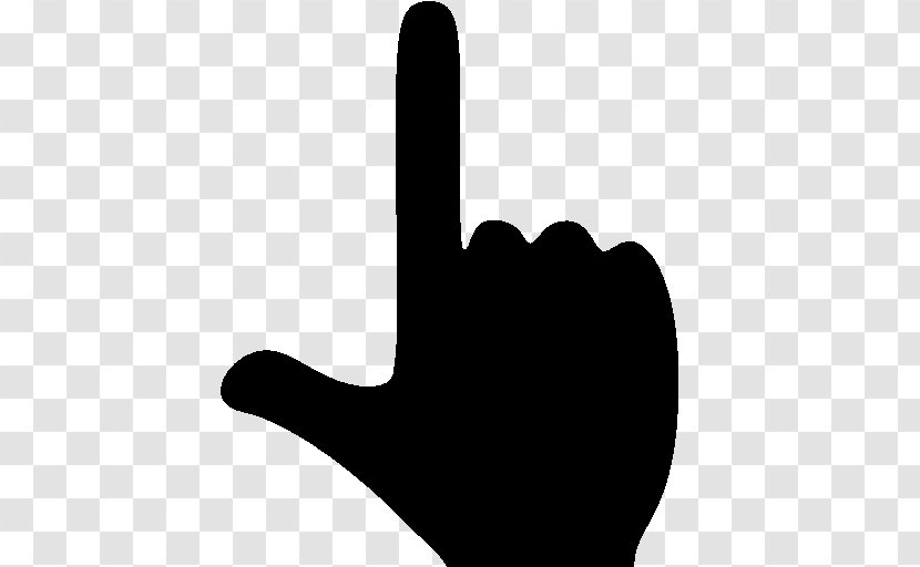 Index Finger Hand Pointing - Symbol Transparent PNG