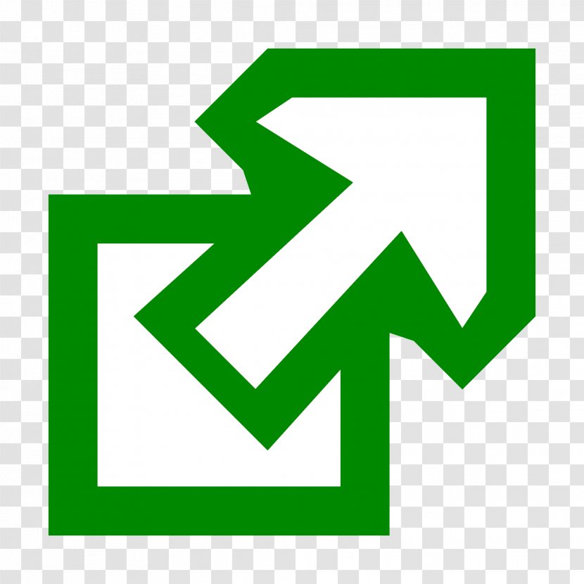 Arrow - Green - Symbol Logo Transparent PNG