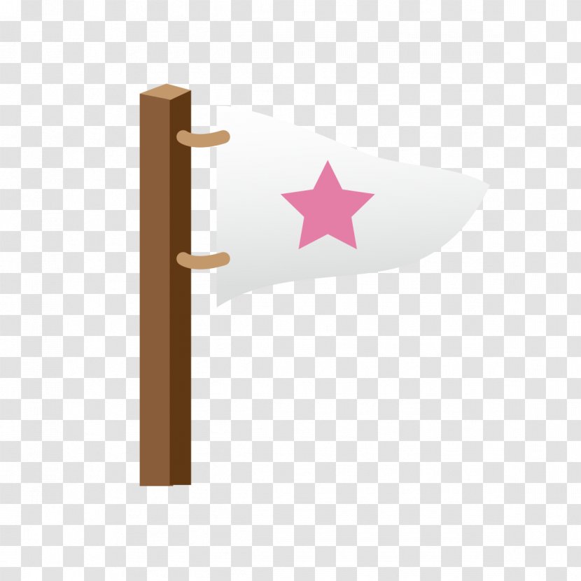 Icon - Software - Star Small Flag Transparent PNG