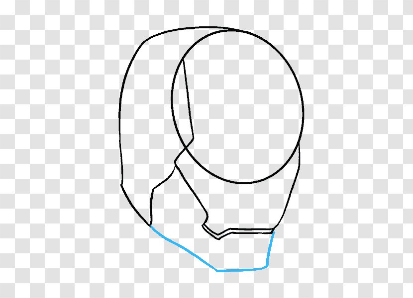Nose Circle Angle - Tree - Iron Man Sketch Transparent PNG