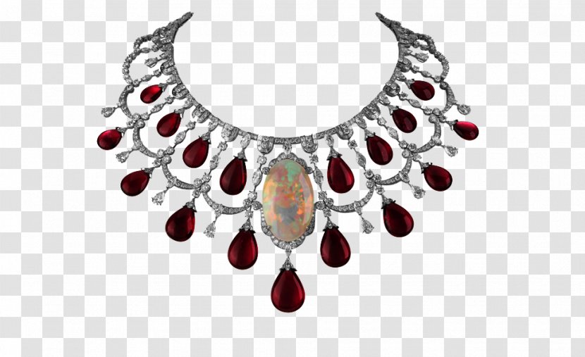 Jewellery Van Cleef & Arpels Gemstone Necklace Diamond Transparent PNG