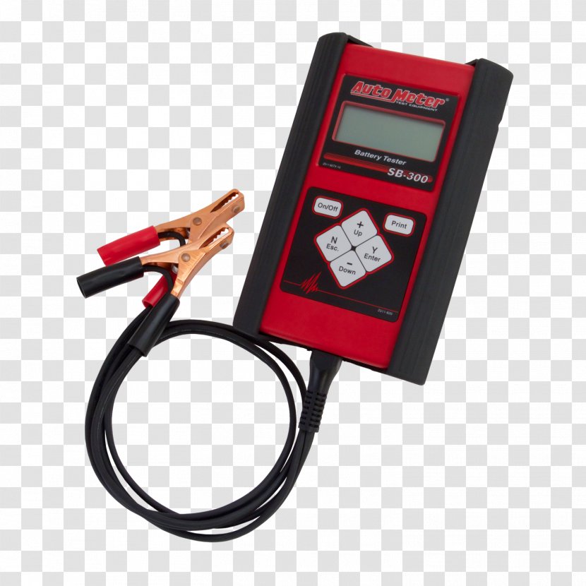 Battery Tester Electrical Engineering Multimeter Electricity - Tool - Automotive Transparent PNG