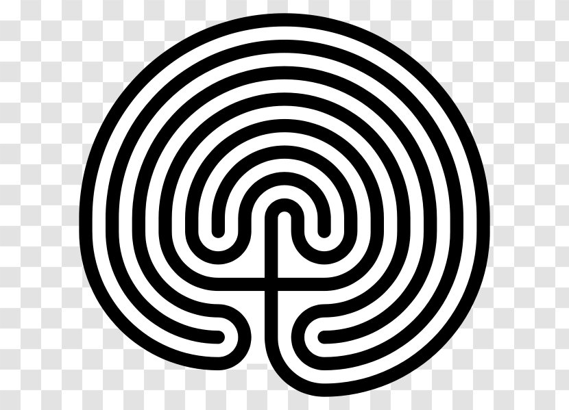 Labyrinth Padmavyuha Crete - Symmetry - Area Transparent PNG