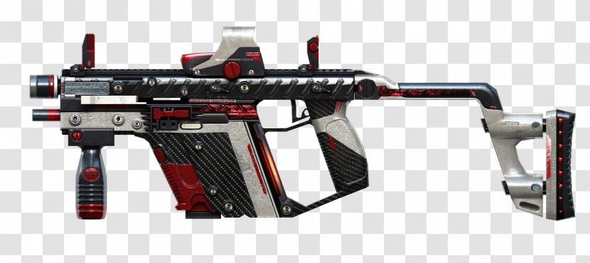 Firearm CrossFire KRISS Vector Submachine Gun Weapon - Flower Transparent PNG