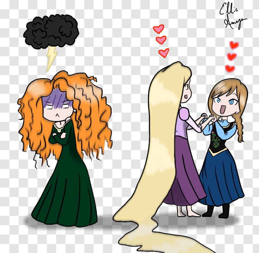 Rapunzel Elsa 3 December Clip Art - Cartoon Transparent PNG