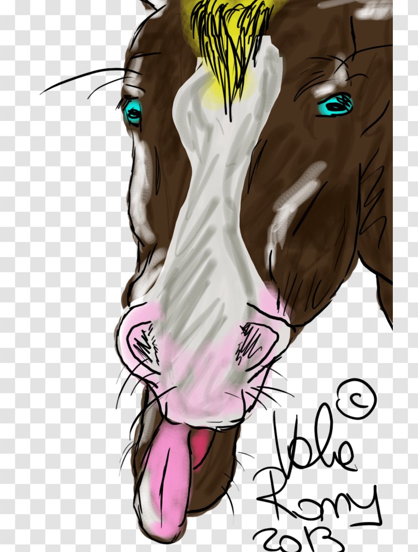 Horse Cat Cartoon Tail - Flower Transparent PNG