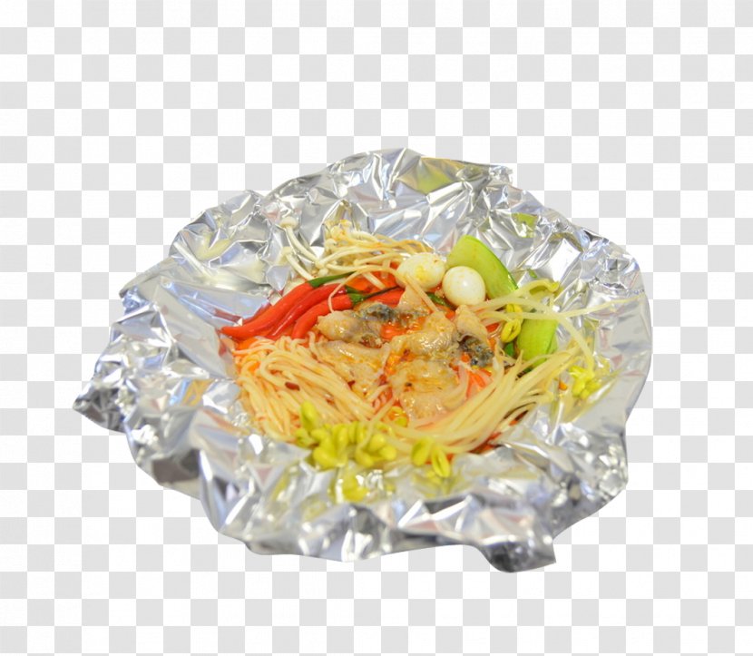 Vegetarian Cuisine Squid As Food Seafood - Serveware - Silver Foil 60 Powder Material Transparent PNG