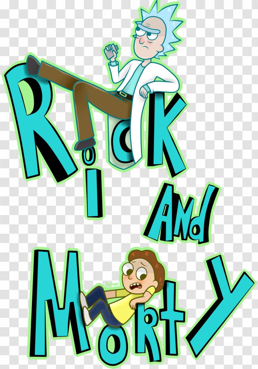 T-shirt Morty Smith Rick Sanchez Pickle Art - And Transparent PNG