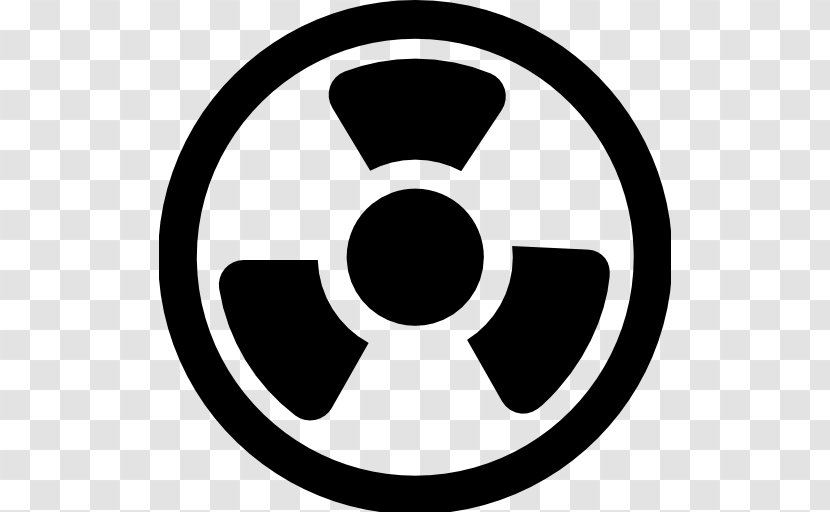 Radioactive Decay Hazard Symbol Nuclear Weapon Sticker Transparent PNG