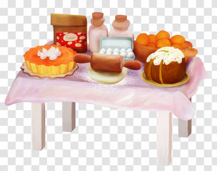 Cake Table - A Of Food Transparent PNG