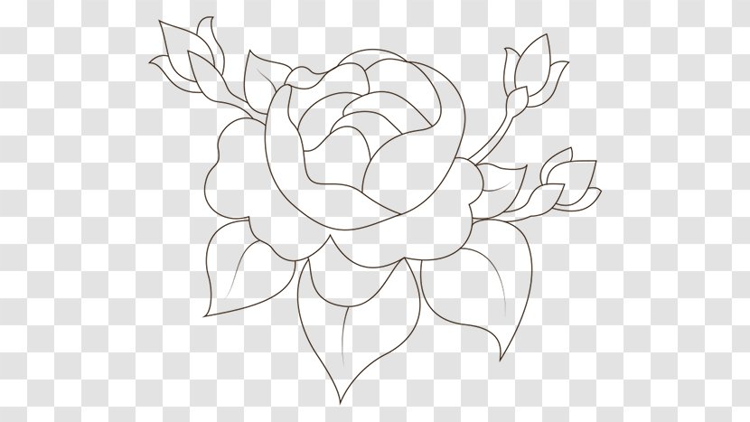 Floral Design /m/02csf Drawing Leaf - Silk Screen Transparent PNG