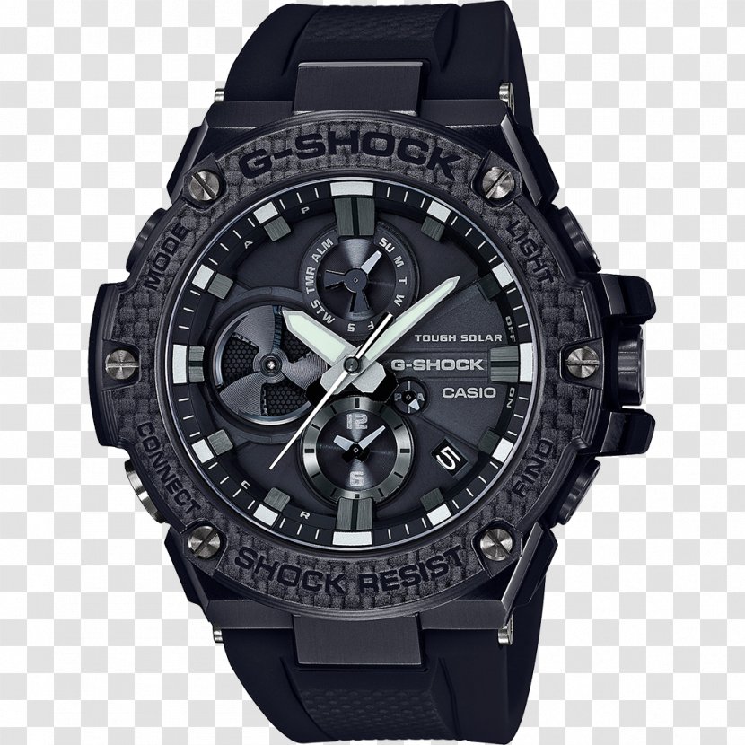 Casio G-Shock GST-B100 Watch GST-B100X - Metal Transparent PNG