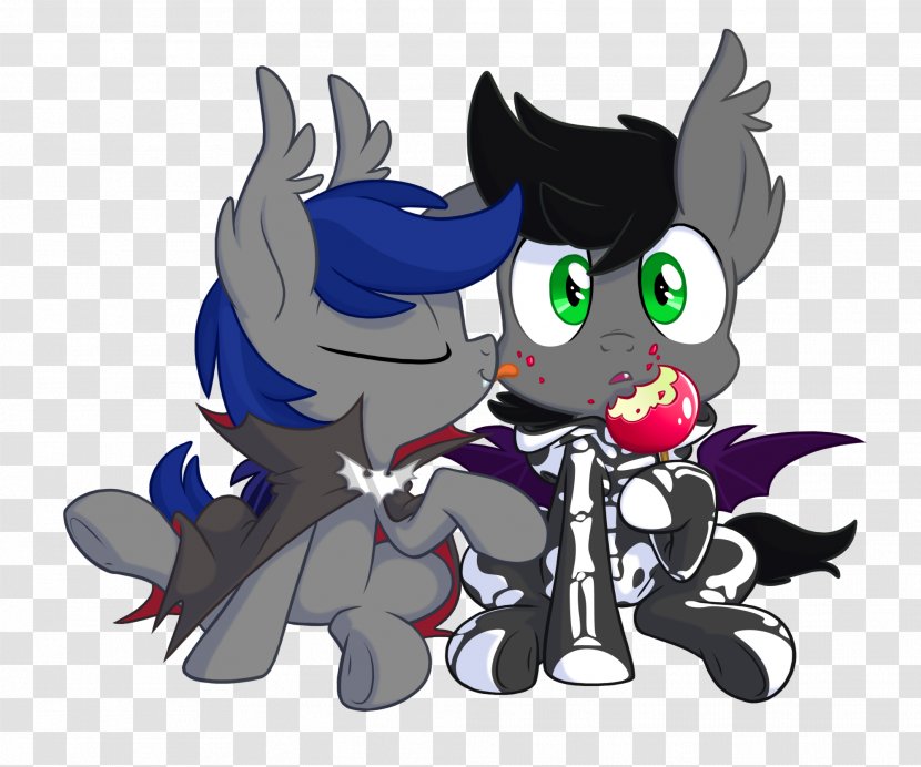 Horse Pony DeviantArt Equestria 2018 DreamBank Haunted Hustle & Spooky Duo In Middleton - Deviantart - Bat Skeleton Transparent PNG