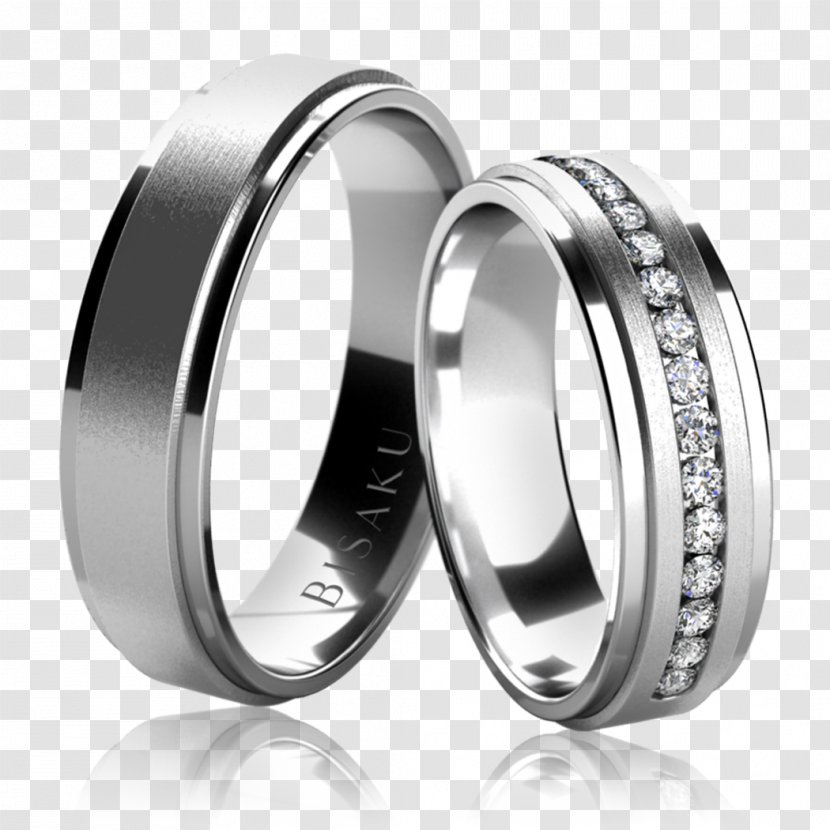 Wedding Ring Silver - Ceremony Supply Transparent PNG
