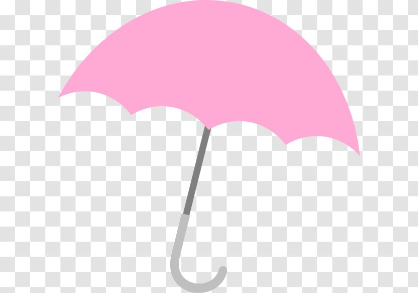 Umbrella Clip Art - Pink - Yellow Raindrops Transparent PNG