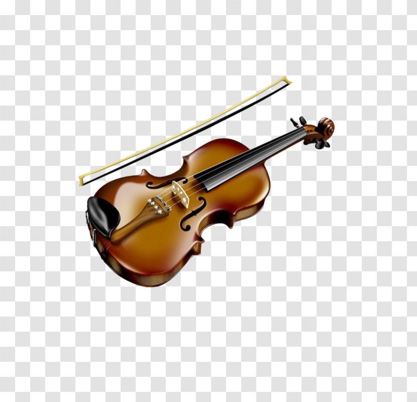 Violin Fiddle Musical Instruments Clip Art - Silhouette Transparent PNG