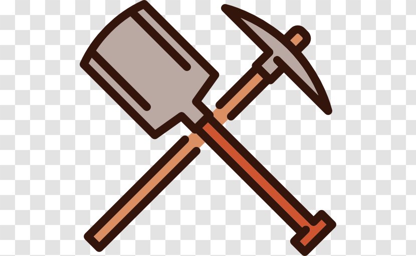 Shovel Download Icon - Digging - Shovels And Axes Transparent PNG