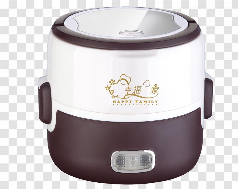 Bento Rice Cooker Home Appliance Electricity Cuisine - Happiness A Transparent PNG