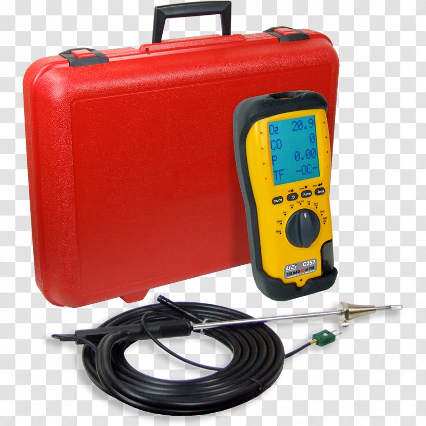 Analyser Combustion Analysis Carbon Monoxide Detector Flue Gas Sensor - Electronics Accessory - Differential Analyzer Transparent PNG