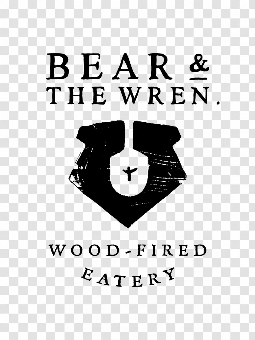 Bear & The Wren Food Truck Pizza Restaurant - Black And White - Friday Poster Transparent PNG
