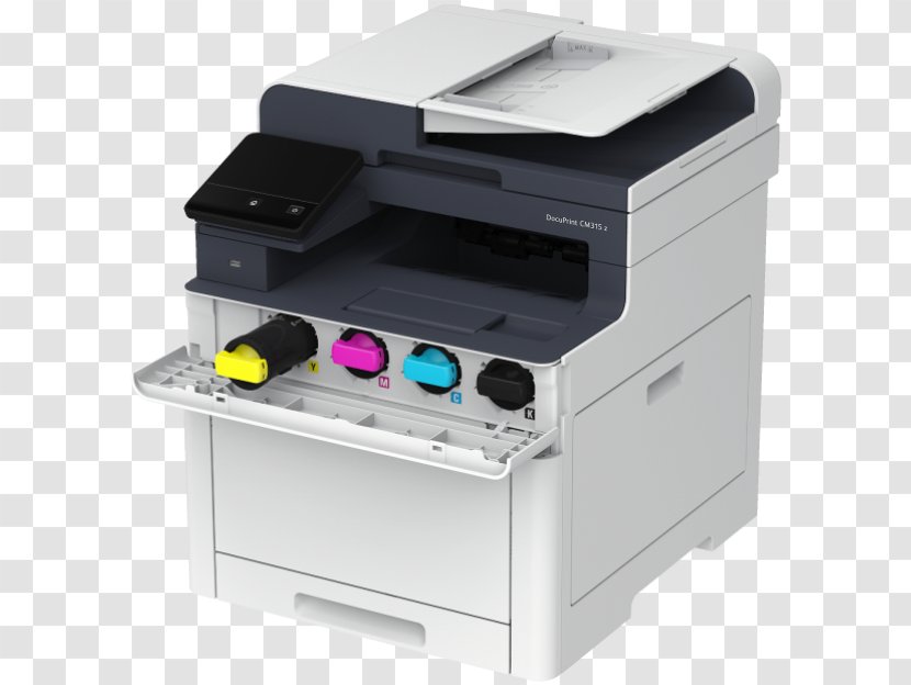 Laser Printing Fuji Xerox Printer - Office Supplies Transparent PNG