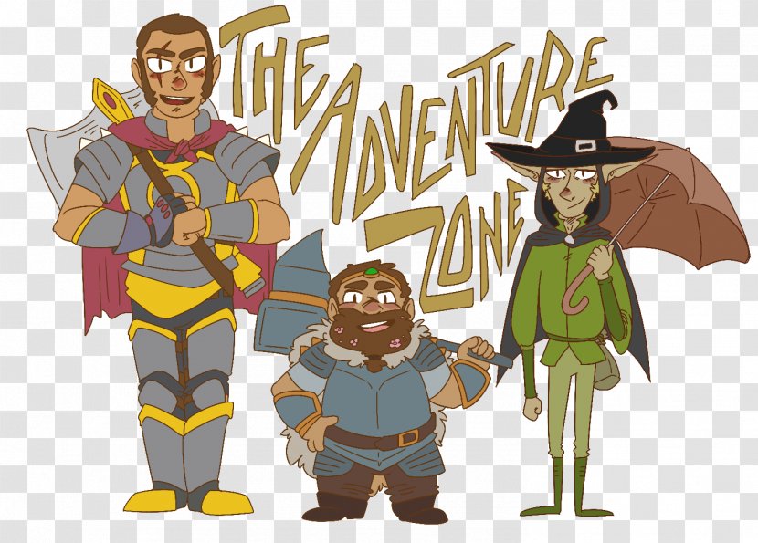 The Adventure Zone Dungeons & Dragons Character Podcast Art - Comedy - Hour Transparent PNG