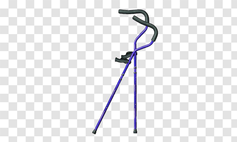 Crutch Walker Assistive Technology Walking Stick Home Medical Equipment - Crutches Transparent PNG