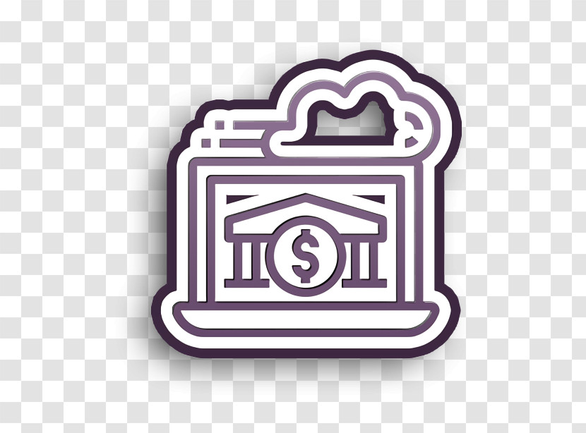 Fintech Icon Bank Icon Transparent PNG