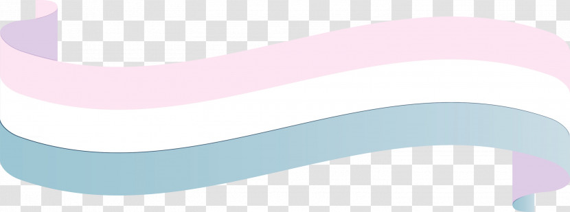 White Pink Line Transparent PNG