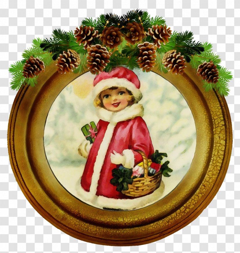 Picture Frame - Porcelain - Christmas Decoration Symbol Transparent PNG