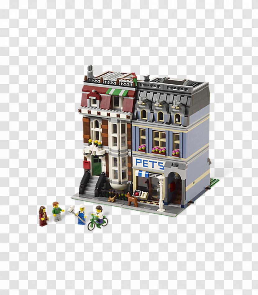 LEGO 10218 Creator Pet Shop Lego Modular Buildings - Toy Transparent PNG