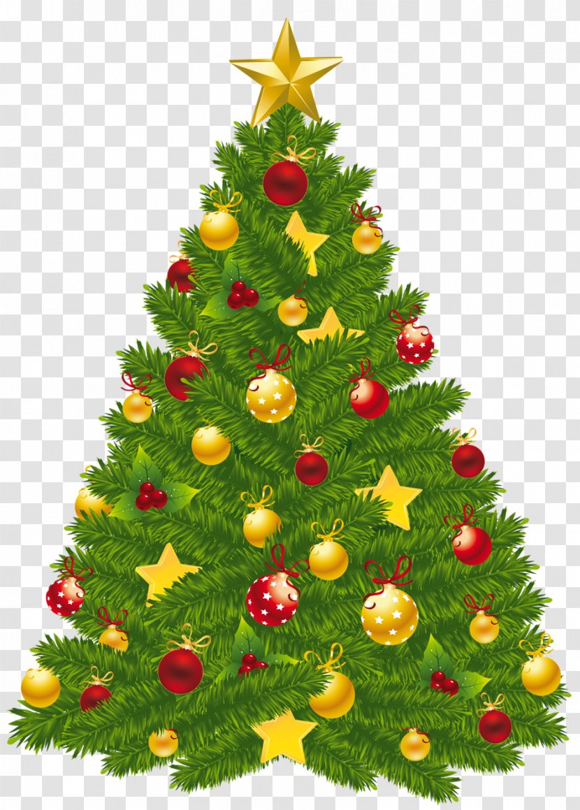 Christmas Tree Day Clip Art - Pine - Transparent Clipart Transparent PNG