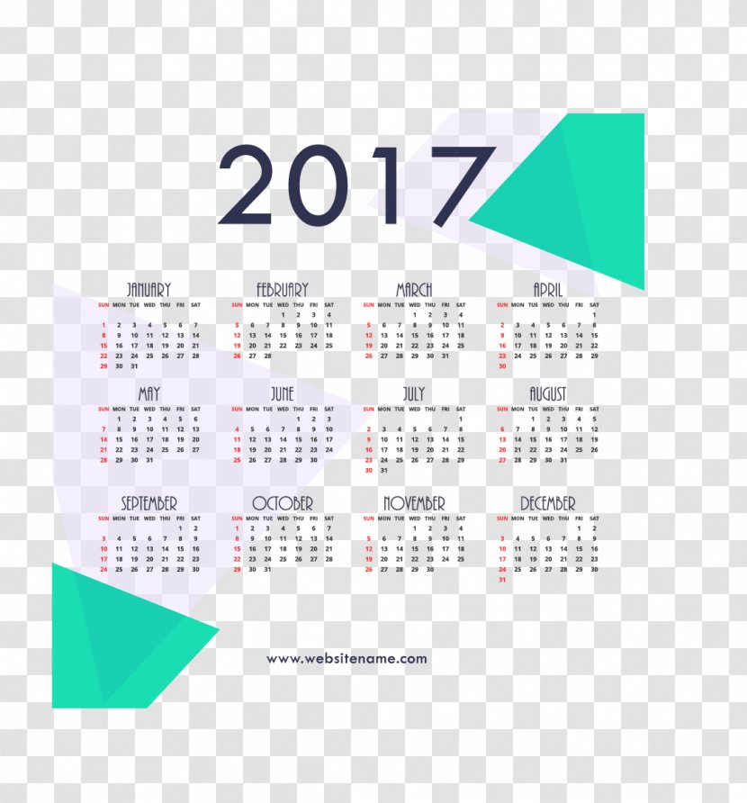 Calendar Triangle Template - Background Business Transparent PNG