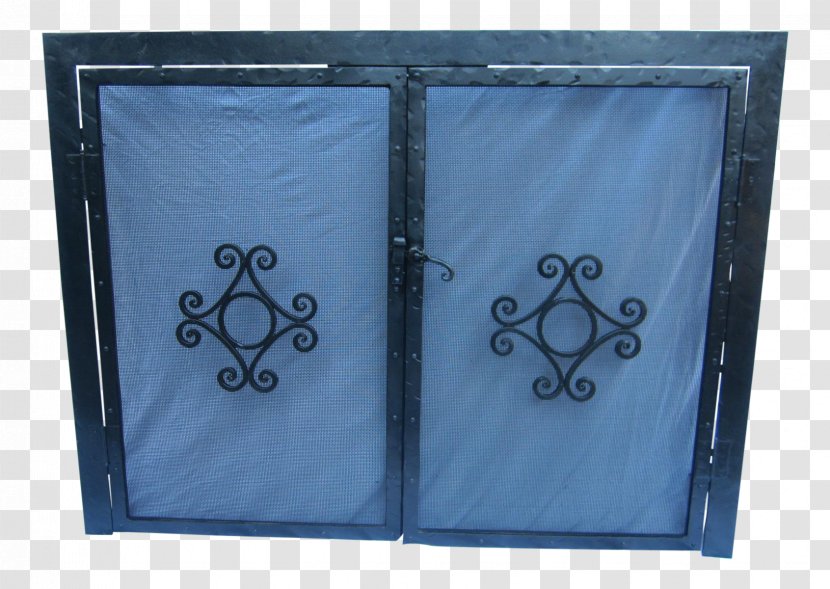 Window - Metal - Blue Transparent PNG