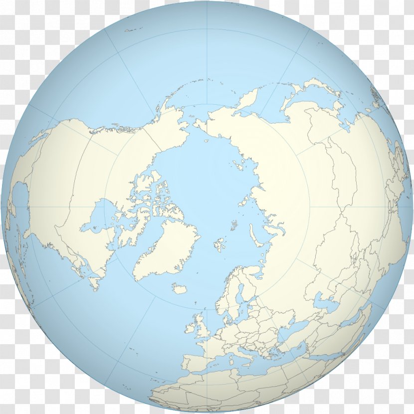 Globe Northern Hemisphere World Map Southern - Robinson Projection Transparent PNG
