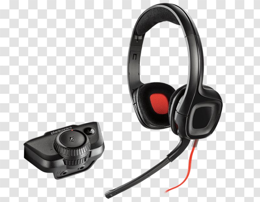 Plantronics Gamecom 318 Stereo Headset Headphones Microphone Audio - Technology Transparent PNG