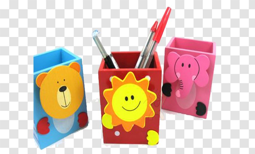Paper Pen Wood Cartoon Business - Toy - Container Transparent PNG