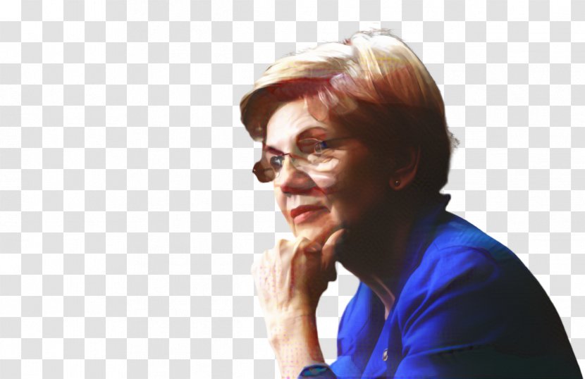 Glasses Background - Elizabeth Warren - Smile Gesture Transparent PNG