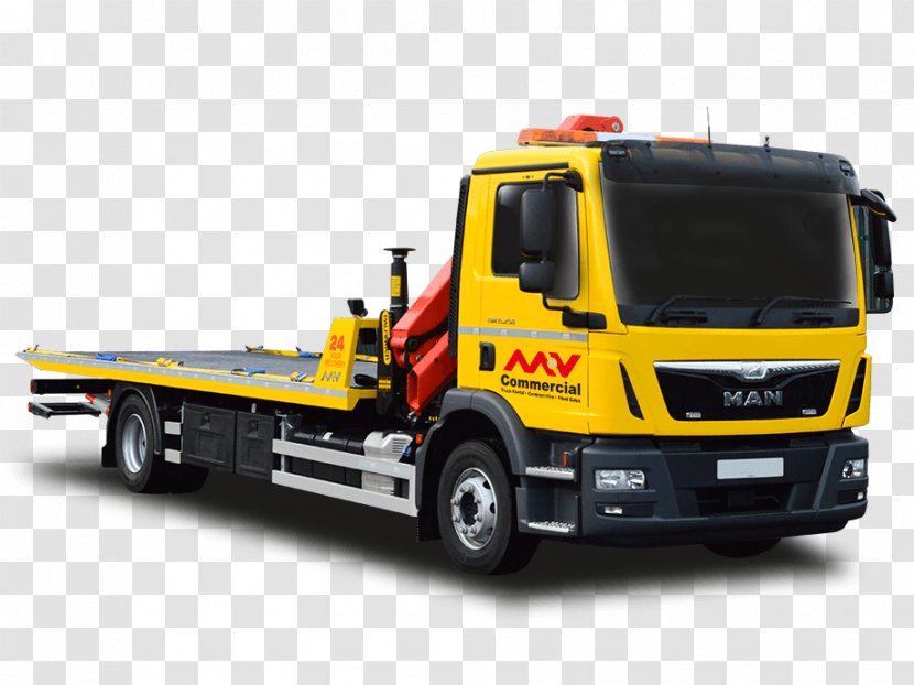 Commercial Vehicle Car MAN Truck & Bus Van Tow - Freight Transport Transparent PNG