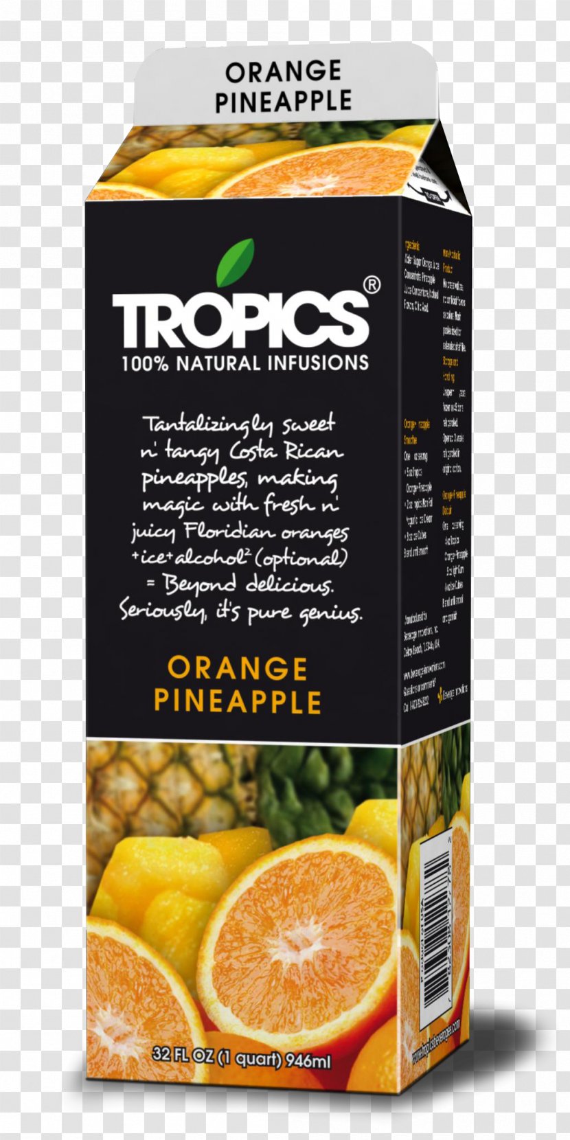 Cocktail Piña Colada Lemon Smoothie Orange Juice - Pineapple Transparent PNG