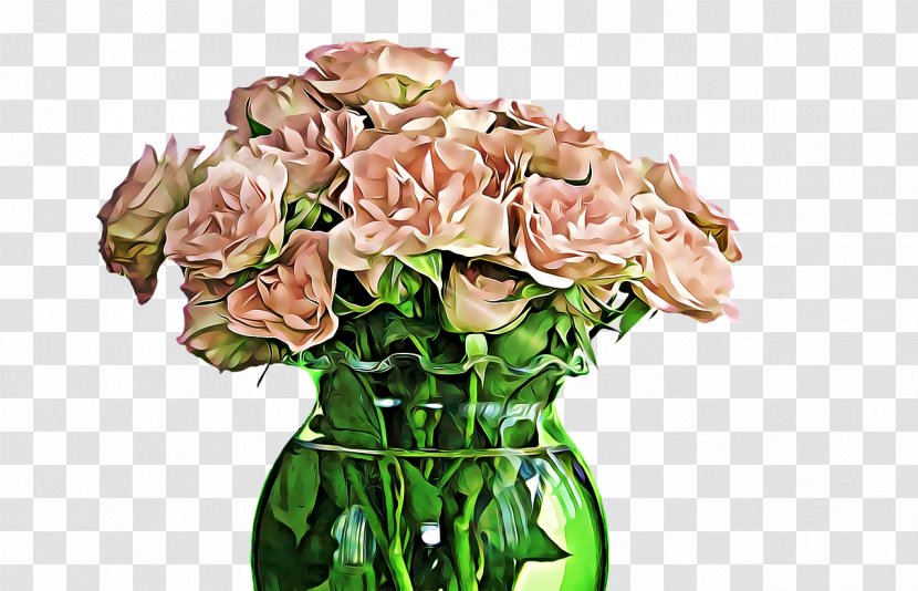 Flower Bouquet Illustration - Rose - A Of Beautiful Flowers Transparent PNG