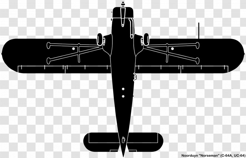 Propeller Aircraft Wing Line - Engine Transparent PNG