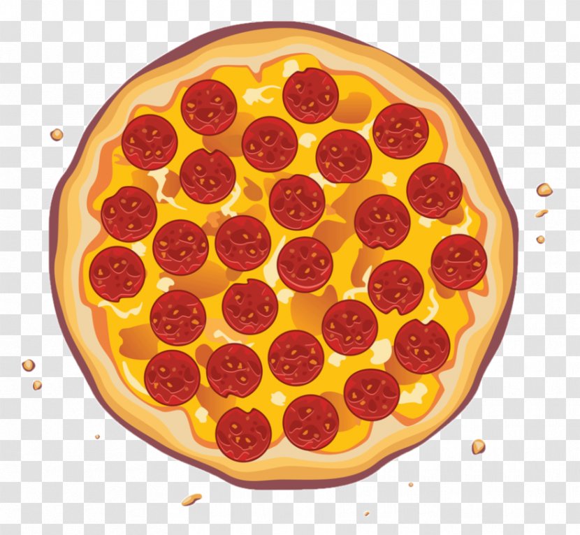 Pizza Margherita Salami - Italian Food Transparent PNG