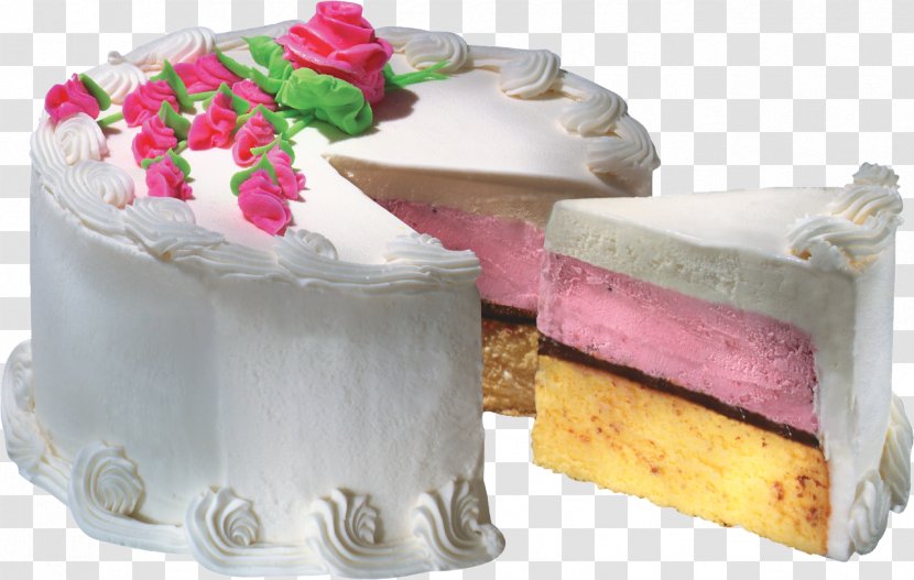 Ice Cream Torte Birthday Cake Sundae - Pasteles Transparent PNG