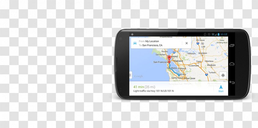 Smartphone Google Maps GPS Navigation Systems Mobile Phones - Android Transparent PNG