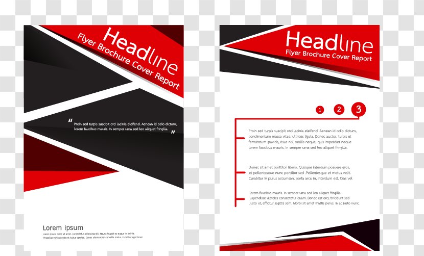 Geometry Polygon Flyer Poster - Advertising - Business Brochure Cover Design Transparent PNG